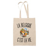 Tote Bag Beige La Belgique c’est la vie
