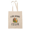 Tote Bag Beige La Bière Artisanale c’est la vie