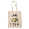 Tote Bag Beige La Brie c’est la vie
