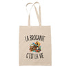 Tote Bag Beige La Brocante c’est la vie