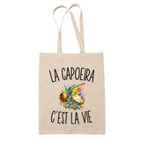 Tote Bag Beige La Capoeira c’est la vie
