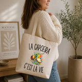 Tote Bag Beige La Capoeira c’est la vie