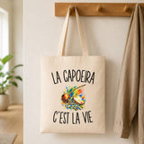 Tote Bag Beige La Capoeira c’est la vie