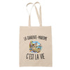 Tote Bag Beige La Charente-Maritime c’est la vie