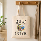 Tote Bag Beige La Ciotat c’est la vie