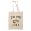 Tote Bag Beige La Côte d’Opale c’est la vie