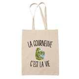 Tote Bag Beige La Courneuve c’est la vie