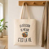 Tote Bag Beige La Détection de Métaux c’est la vie