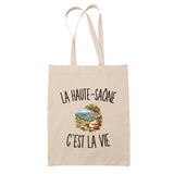 Tote Bag Beige La Haute-Saône c’est la vie
