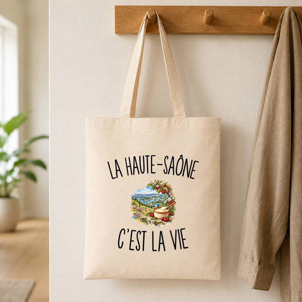 Tote Bag Beige La Haute-Saône c’est la vie