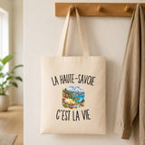 Tote Bag Beige La Haute-Savoie c’est la vie