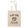 Tote Bag Beige La Haute-Vienne c’est la vie