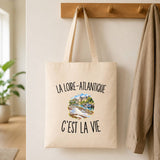 Tote Bag Beige La Loire-Atlantique c’est la vie