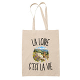 Tote Bag Beige La Loire c’est la vie