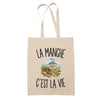 Tote Bag Beige La Manche c’est la vie