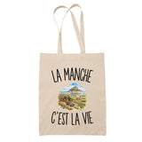 Tote Bag Beige La Manche c’est la vie