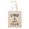 Tote Bag Beige La marche c'est la vie