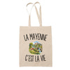 Tote Bag Beige La Mayenne c’est la vie