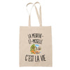 Tote Bag Beige La Meurthe-et-Moselle c’est la vie