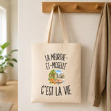 Tote Bag Beige La Meurthe-et-Moselle c’est la vie