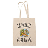 Tote Bag Beige La Moselle c’est la vie