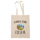 Tote Bag Beige La Nouvelle-Zélande c’est la vie
