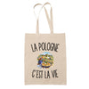 Tote Bag Beige La Pologne c’est la vie