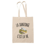Tote Bag Beige La Saintonge c’est la vie
