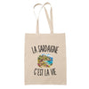 Tote Bag Beige La Sardaigne c’est la vie