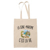 Tote Bag Beige La Seine-Maritime c’est la vie
