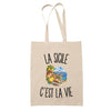 Tote Bag Beige La Sicile c’est la vie