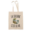 Tote Bag Beige La Sologne c’est la vie