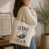 Tote Bag Beige La tonte c'est la vie