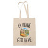 Tote Bag Beige La Vienne c’est la vie
