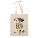 Tote Bag Beige La Vienne c’est la vie