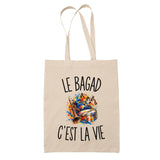 Tote Bag Beige Le Bagad c’est la vie
