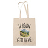 Tote Bag Beige Le Béarn c’est la vie