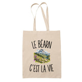 Tote Bag Beige Le Béarn c’est la vie