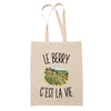 Tote Bag Beige Le Berry c’est la vie