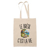Tote Bag Beige Le Brésil c’est la vie