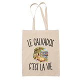 Tote Bag Beige Le Calvados c’est la vie