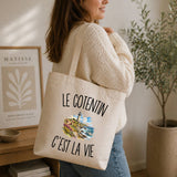 Tote Bag Beige Le Cotentin c’est la vie