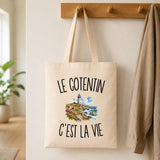 Tote Bag Beige Le Cotentin c’est la vie