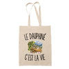 Tote Bag Beige Le Dauphiné c’est la vie