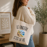 Tote Bag Beige Le Finistère c’est la vie