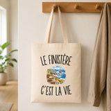 Tote Bag Beige Le Finistère c’est la vie