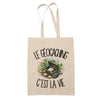 Tote Bag Beige Le géocaching c'est la vie