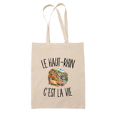 Tote Bag Beige Le Haut-Rhin c’est la vie