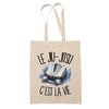 Tote Bag Beige Le jiu-jitsu c'est la vie
