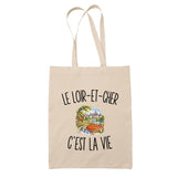Tote Bag Beige Le Loir-et-Cher c’est la vie
